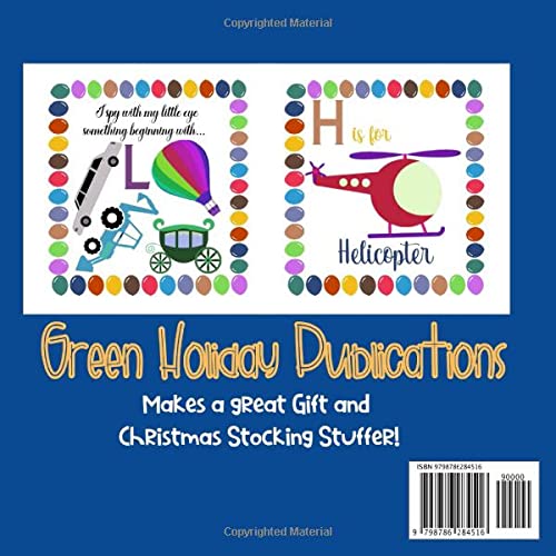 Let's Play I Spy Vehicles: Interactive Picture Book for Kids, Preschoolers & Toddlers | Puzzle Guessing Game with Ships ,Trucks, Cars, Airplanes | Activity Learning Book for Girls and Boys |