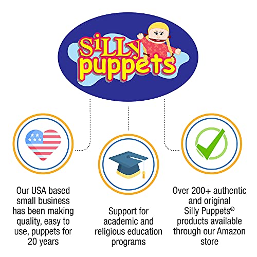 SiLLy puppets Katie, Peach Girl, Hand Puppet, 40cm