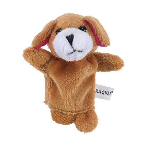 BESPORTBLE 10pcs Finger Puppets, Animal Finger Puppets from Zoo, Farm, Pet, and Sea Cute Finger Doll Props Figures Novelty Toys Gift Animals Finger Puppets Set for Kids