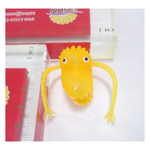 Vokowin 20pcs Monster Finger Puppets, Cute Monster Finger Role Play Toys Finger Monsters Kids Creative Toy (K112-20)