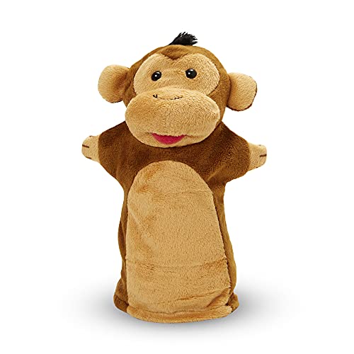 Melissa & Doug Zoo Friends Hand Puppets | Puppets & Theaters | Soft Toy | 2+ | Gift for Boy or Girl