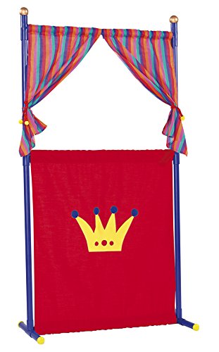Simba 104586783 Hand Kids | 135 x 70 cm Classic Theatre Includes 4 Detailed Puppets | for Ages 5+