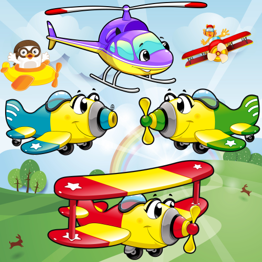 Airplane Games for Toddlers and Kids : discover the air vehicles and planes ! FREE