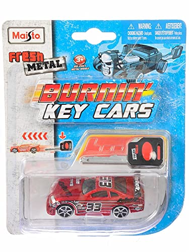 Maisto Burnin Key Die-Cast Cars (Styles Will Vary)