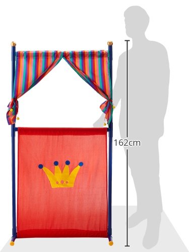 Simba 104586783 Hand Kids | 135 x 70 cm Classic Theatre Includes 4 Detailed Puppets | for Ages 5+