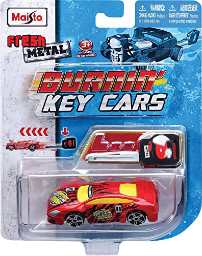 Maisto Burnin Key Die-Cast Cars (Styles Will Vary)