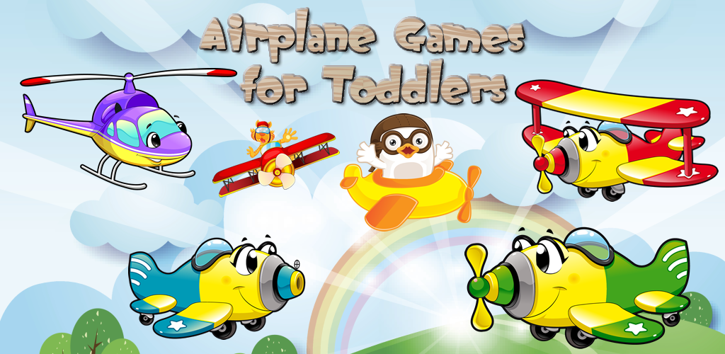 Airplane Games for Toddlers and Kids : discover the air vehicles and planes ! FREE