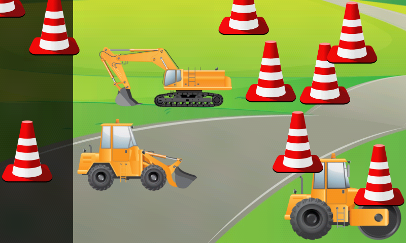 Digger Puzzles for Toddlers and Kids : play with construction vehicles ! Educational Puzzle Games