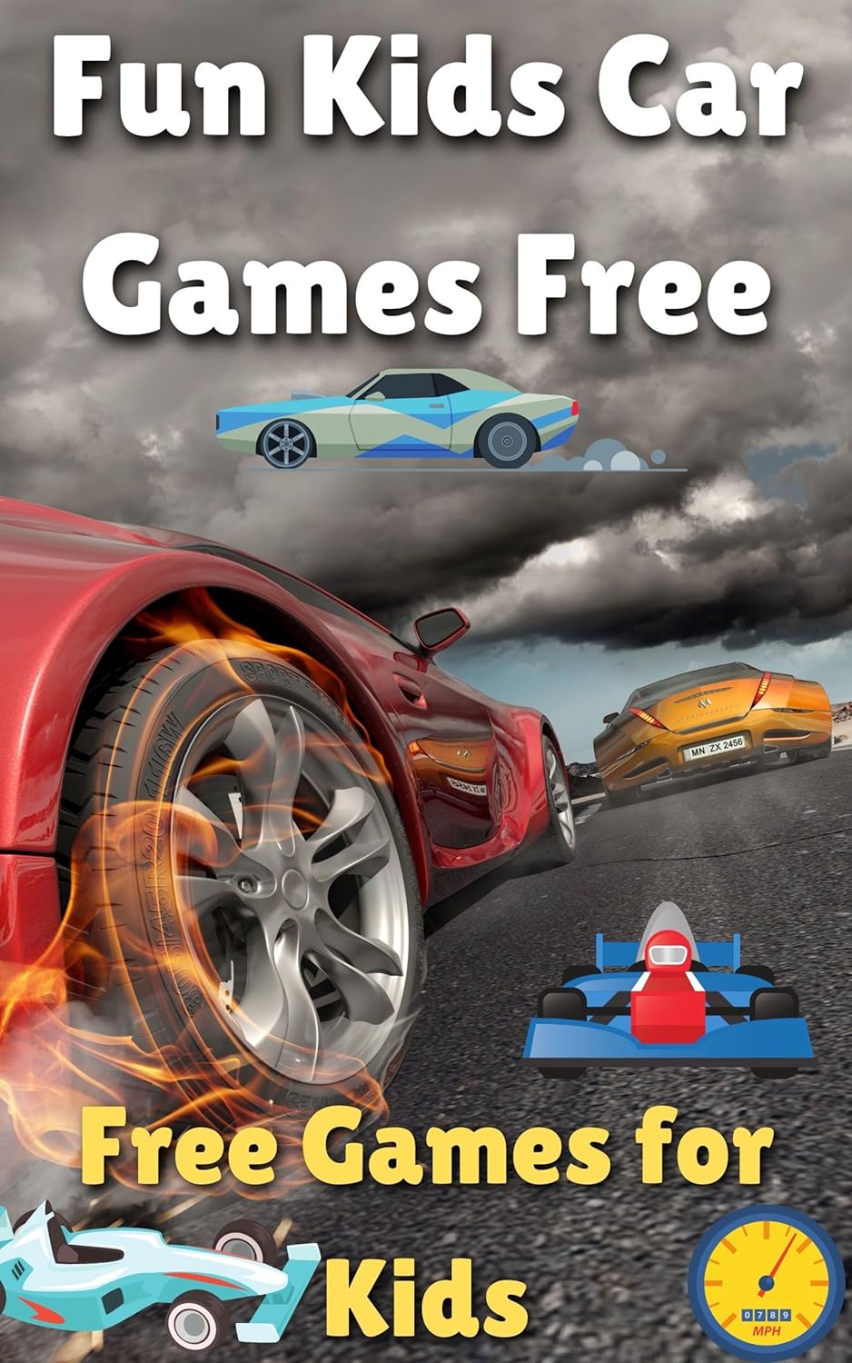 Fun Kids Car Games Free: Under 6-Year-Old Kids 🏎️🧩