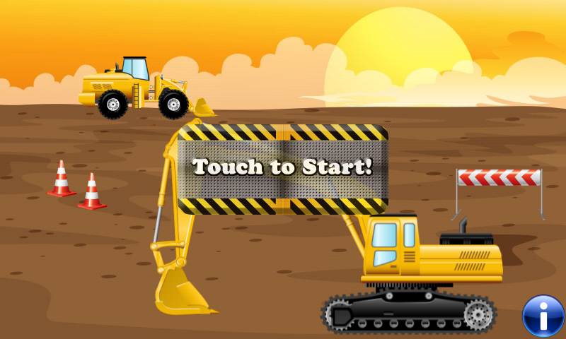 Digger Puzzles for Toddlers and Kids : play with construction vehicles ! Educational Puzzle Games - FREE app