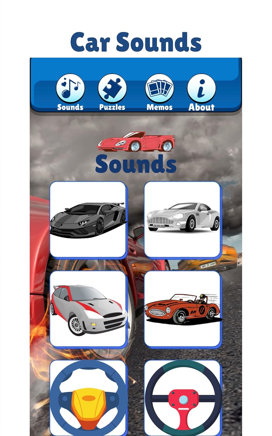 Fun Kids Car Games Free: Under 6-Year-Old Kids 🏎️🧩