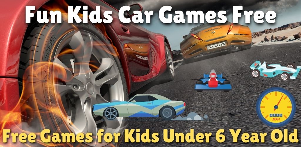 Fun Kids Car Games Free: Under 6-Year-Old Kids 🏎️🧩