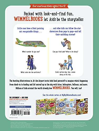 My Big Wimmelbook - At the Airport (My Big Wimmelbooks): A Look-And-Find Book (Kids Tell the Story)