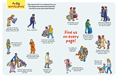 My Big Wimmelbook - At the Airport (My Big Wimmelbooks): A Look-And-Find Book (Kids Tell the Story)