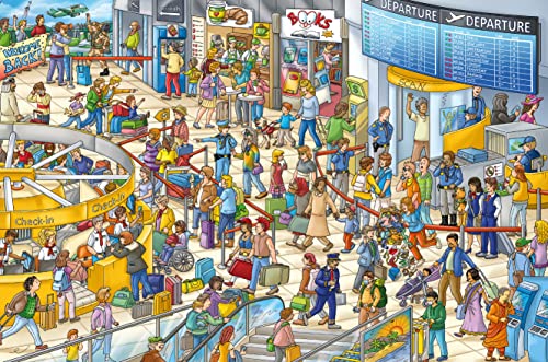 My Big Wimmelbook - At the Airport (My Big Wimmelbooks): A Look-And-Find Book (Kids Tell the Story)