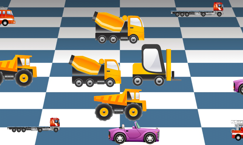 Vehicles and Cars for Toddlers and Kids : play with trucks, tractors and toy cars ! FREE app