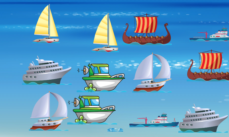 Boats and Ships for Toddlers and Kids : play with sea vehicles ! FREE app
