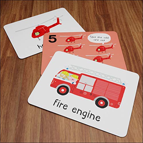 Lots to Spot On The Go Flashcards – Kids Can Learn Vehicle Words & Play Quick Games
