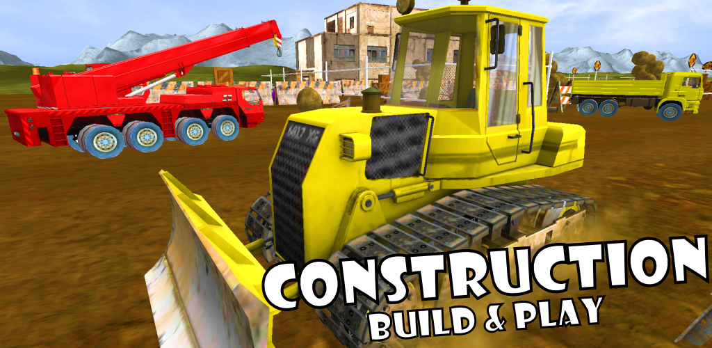 Construction Build & Play! 3D Toy Vehicle Game For Toddlers and Kids