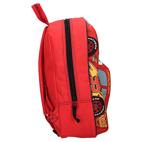 Disney 760-8462 1 x Lightning McQueen 'Piston Cup Champion' 3D Effect Car 31cm Backpack