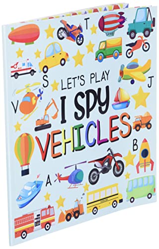Let's Play I Spy Vehicles: I spy Fun Picture Puzzle Book for 2-5 Year Olds girls and boys Adding Up Book,Interactive Picture Book for Preschoolers & Toddlers (Vehicles Activity Book)