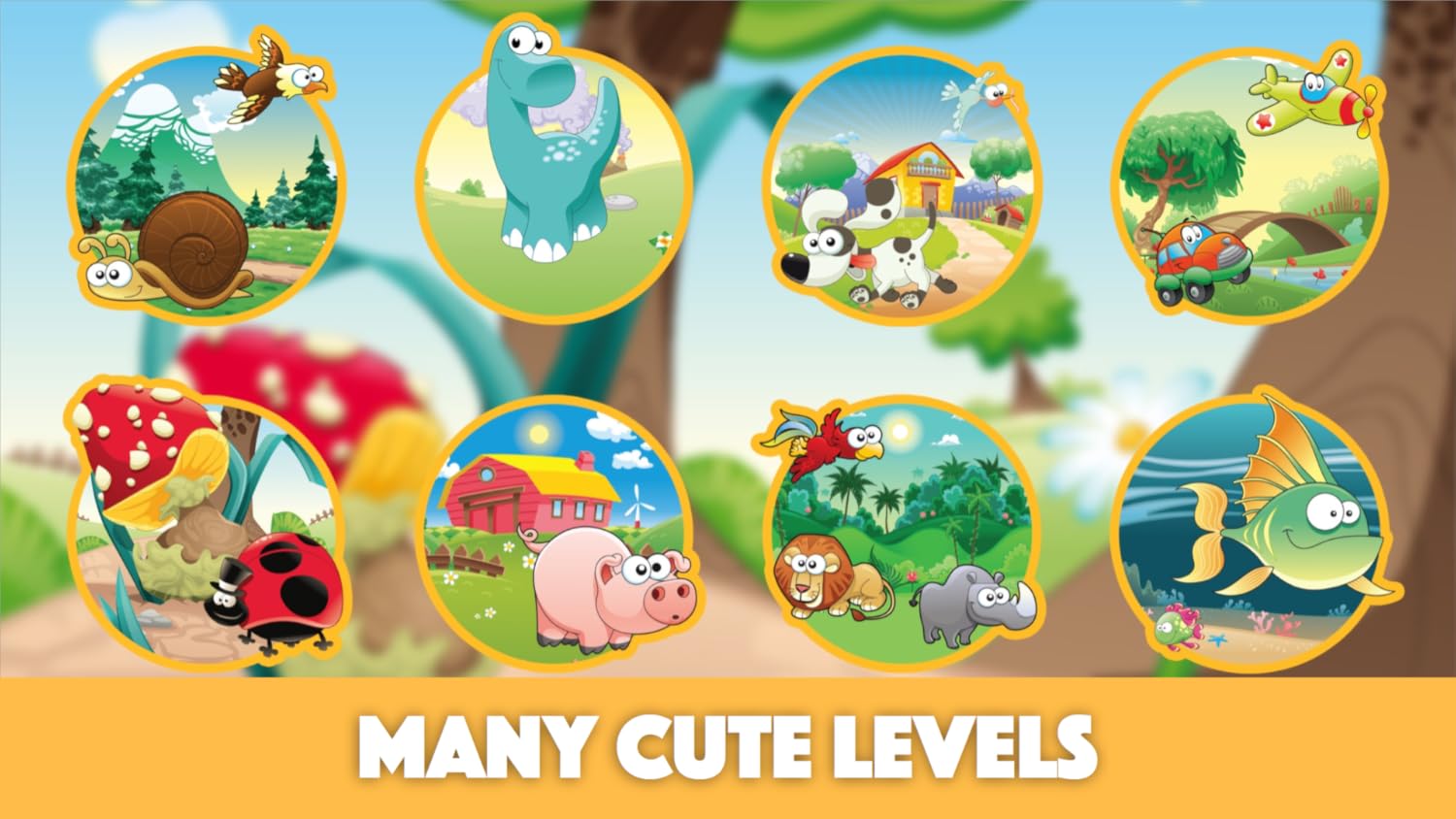 Peg puzzles games for kids - Educational and fun animal and vehicle shape puzzle game for kiddies, girls, boys and preschool or kindergarten toddlers under ages 2,3,4,5,6 years old