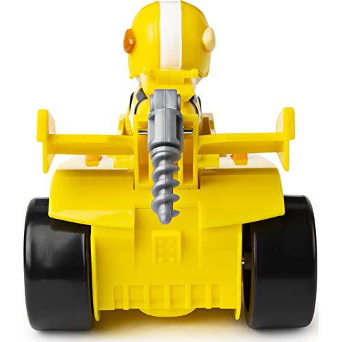 PAW Patrol Ready, Race, Rescue Rubble’s Race & Go Deluxe Vehicle with Sounds, for Kids Aged 3 Years and Over