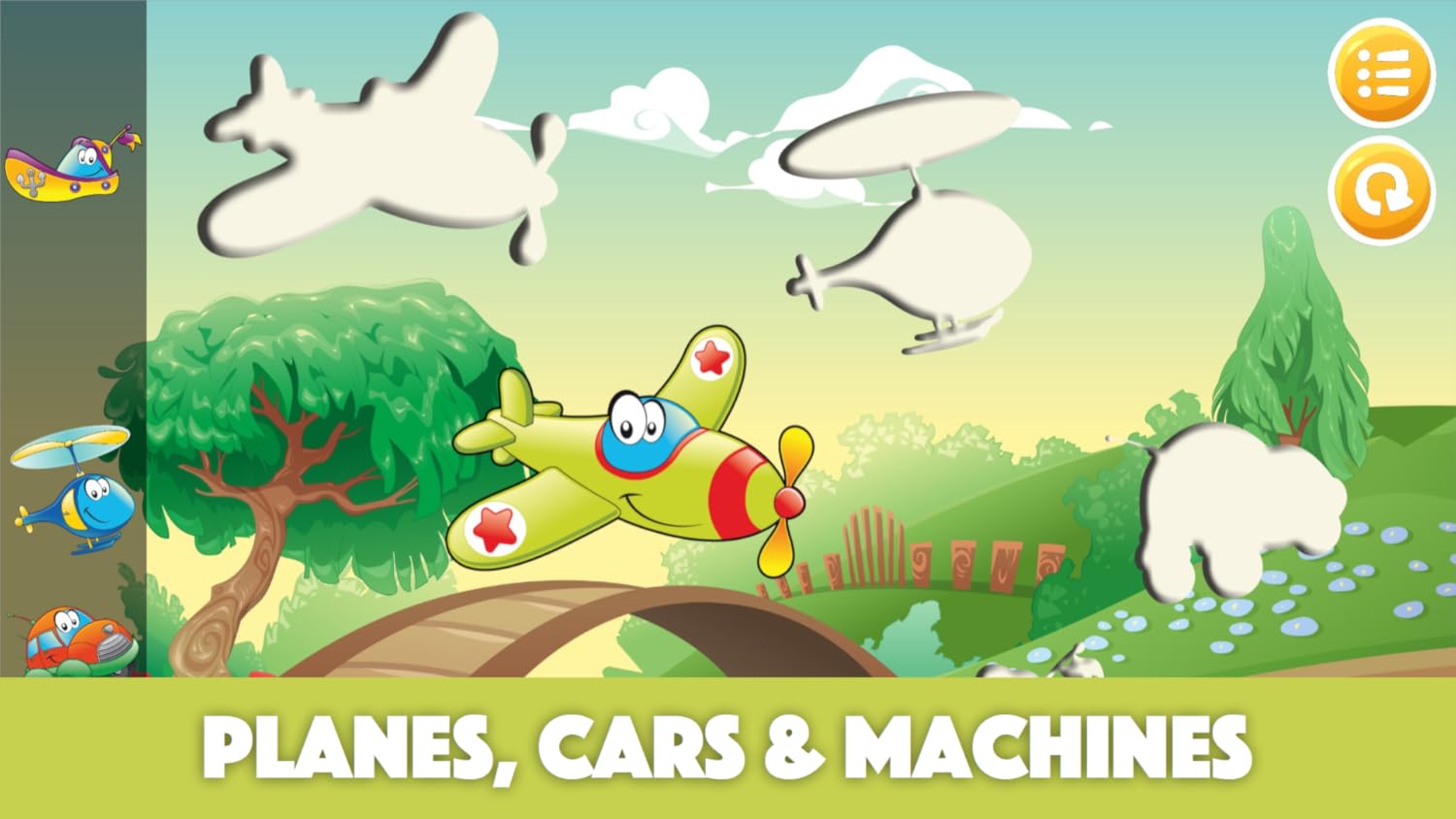 Peg puzzles games for kids - Educational and fun animal and vehicle shape puzzle game for kiddies, girls, boys and preschool or kindergarten toddlers under ages 2,3,4,5,6 years old