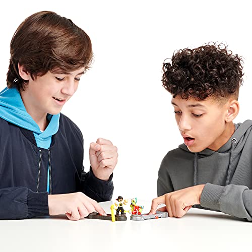 Akedo Ultimate Arcade Warriors Versus Pack Chux Lee Vs Crackup Mini Battling Action Figures Ready, Fight, Split Strike, 5.56 x 10.8 x 8.79 cm