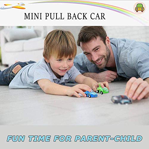 Zhishangcheng Toy Cars,14Pcs Pull Back And Go Construction Vehicles Set,Mini Play Vehicle Car Toys Gift For Kids Boys age 3+