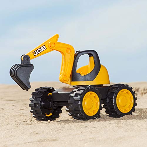 HTI JCB - Kids Toys - Construction Excavator Toy - Truck Toy - iconic Construction Vehicles - Kids' Play Figures & Vehicles - 2 Year Old Boys & Girls Plus
