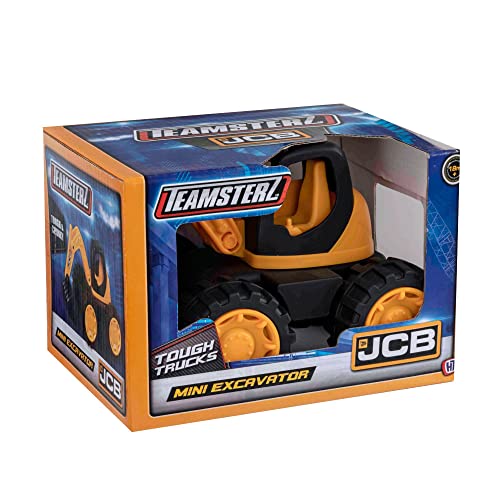 HTI JCB - Kids Toys - Construction Excavator Toy - Truck Toy - iconic Construction Vehicles - Kids' Play Figures & Vehicles - 2 Year Old Boys & Girls Plus