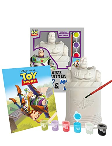 Disney Pixar Toy Story Buzz Lightyear: Story Book & Money Box