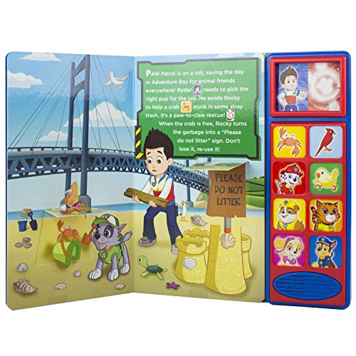 Nickelodeon PAW Patrol - Animal Rescues! Lift-a-Flap Sound Book - PI Kids (Play-A-Sound)