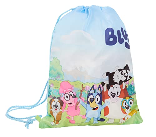 Bluey Drawstring Bag Boys Girls Trainer Pe Kit Gym Bag Childrens Swim Bag Kids School Nursery Backpack