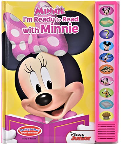 Disney Minnie Mouse - I'm Ready to Read with Minnie Sound Book - Great for Early Readers - PI Kids (Play-A-Sound)