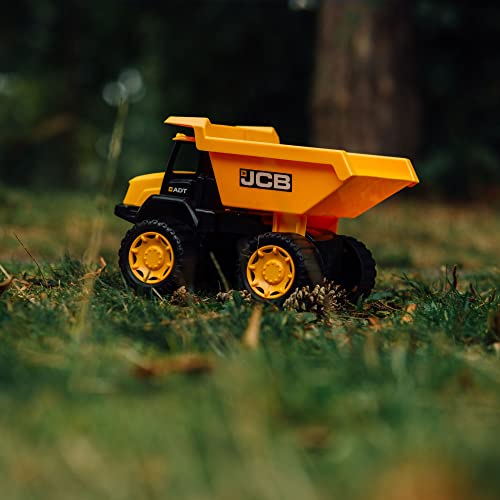 HTI JCB 7 Inch Dump Truck | JCB Construction Vehicle Play Vehicles | Indoor, Outdoor And Sandpit Construction Vehicle Toys | Kids' Play Figures & Vehicles | Construction Vehicles & Trucks | 18M+