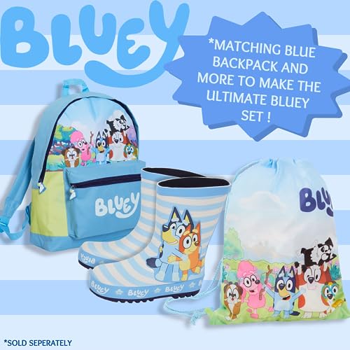 Bluey Drawstring Bag Boys Girls Trainer Pe Kit Gym Bag Childrens Swim Bag Kids School Nursery Backpack