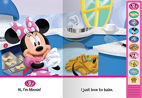 Disney Minnie Mouse - I'm Ready to Read with Minnie Sound Book - Great for Early Readers - PI Kids (Play-A-Sound)