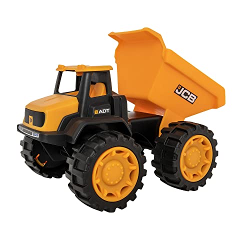 HTI JCB 7 Inch Dump Truck | JCB Construction Vehicle Play Vehicles | Indoor, Outdoor And Sandpit Construction Vehicle Toys | Kids' Play Figures & Vehicles | Construction Vehicles & Trucks | 18M+
