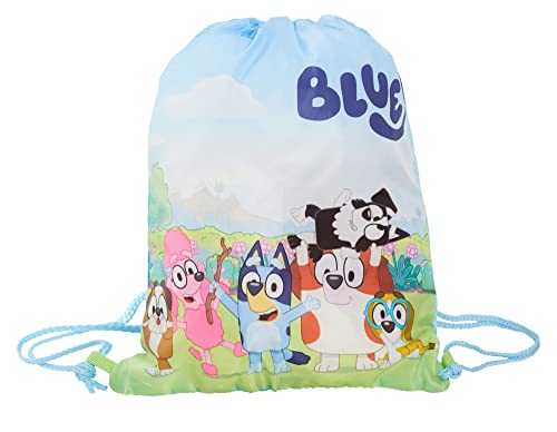 Bluey Drawstring Bag Boys Girls Trainer Pe Kit Gym Bag Childrens Swim Bag Kids School Nursery Backpack