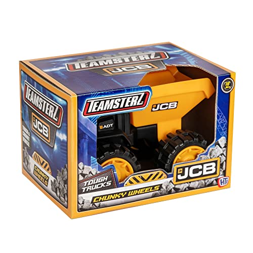 HTI JCB 7 Inch Dump Truck | JCB Construction Vehicle Play Vehicles | Indoor, Outdoor And Sandpit Construction Vehicle Toys | Kids' Play Figures & Vehicles | Construction Vehicles & Trucks | 18M+