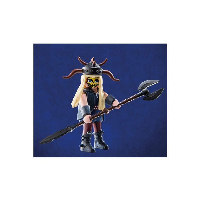 PLAYMOBIL DreamWorks Dragons 70730 Dragon Racing: Ruffnut and Tuffnut with Barf and Belch, for Children Ages 4+