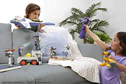 Buzz Lightyear Disney and Pixar Lightyear Zurg 10-in Tall Action Figure, 13 Posable Joints Authentic Detail, Movie Collector Toy, Kids Gift Ages 4 Years & Up, HHJ72