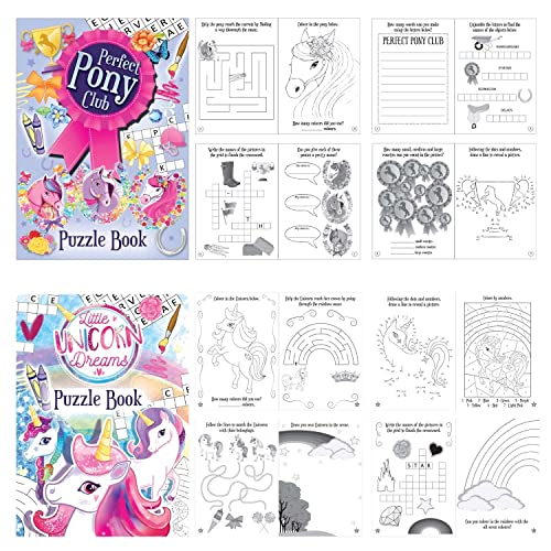10pc Puzzle Activity Books Boys Girls Party Bag Fillers Party Favours Perfect For Kids Party Supplies For Any Occasion