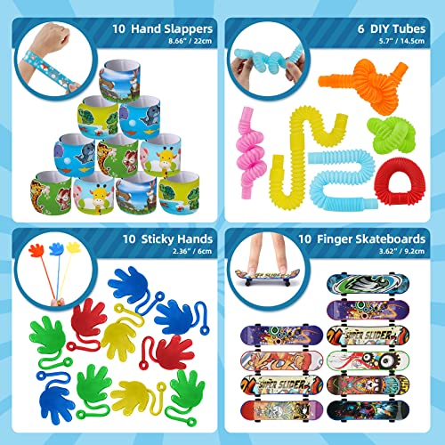 nicknack Kids Party Bag Fillers Unisex, 120PCS Assortment Toys for Boys Girls Classroom Prizes Rewards Goodie Loot Bag Fillers Birthday Party Gift Favours
