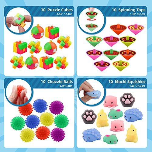 nicknack Kids Party Bag Fillers Unisex, 120PCS Assortment Toys for Boys Girls Classroom Prizes Rewards Goodie Loot Bag Fillers Birthday Party Gift Favours