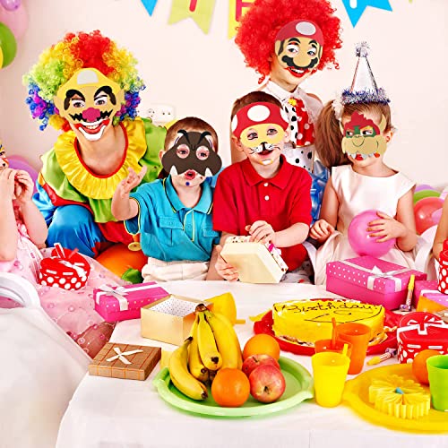 Super Masks Party Favors for Kid Birthday Party Decoration,Game Themed Party Supplies Cartoon Dress Up Costumes Mask Masquerade Cosplay Birthday Gifts for Child Boys Girls