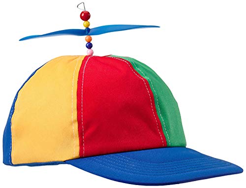 Boxer Gifts Helicopter Propeller Cap Hat | Adult Unisex | Rainbow Fancy Dress, Nerd, Party | Funny Secret Santa Gift