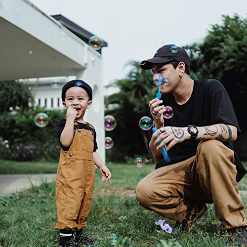 YouCute 20 Packs Mini Bubbles Dinosaur Bubbles With Bubble Wand Bottles Birthday Bubble Solution Blowers For Kids Children Party Supply Summer Outdoor Toys, Assorted (6633)